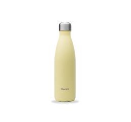 QWETCH-Bouteille Nomade Isotherme 500ml Pastel Citron Givré