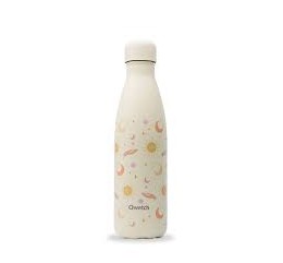 QWETCH-Bouteille Nomade Isotherme 500ml COSMIC Vanille