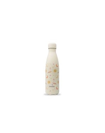 QWETCH-Bouteille Nomade Isotherme 500ml COSMIC Vanille