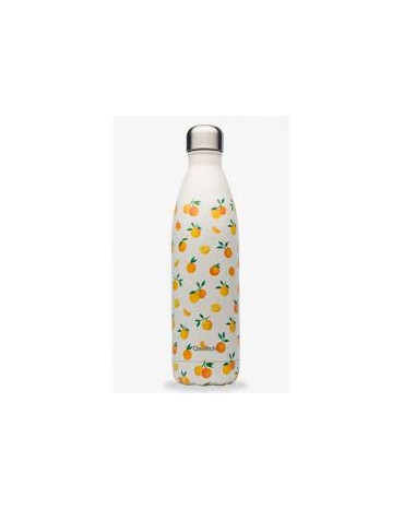 QWETCH-Bouteille Nomade Isotherme 750ml Orange