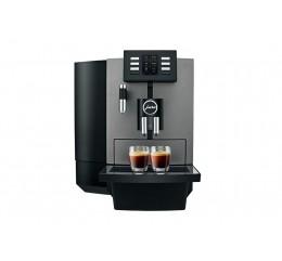 Jura - Machine Professionnelle - X6 Dark Inox+ extension Réservoir Grain