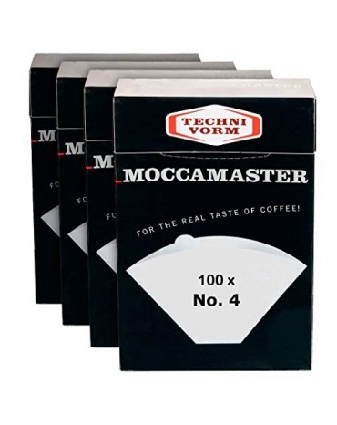 Moccamaster - Pack de 100 Filtres N°4