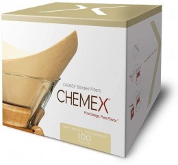 Chemex - Boîte de 100 Filtres Naturels - 6 tasses