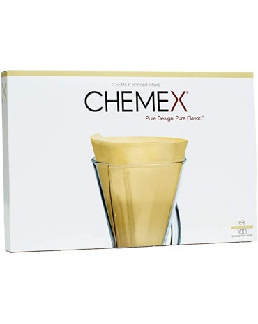 Chemex - Boîte de 100 Filtres Naturels - 1 à 3 tasses